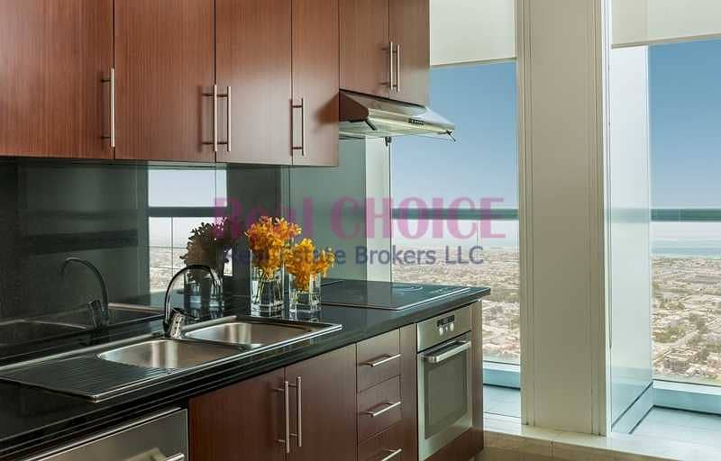 2 Fully Furnished 1BR Hotel Apartment|Amazing Views