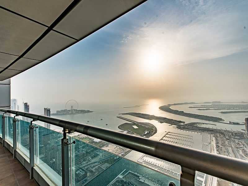 12 Breath-taking Views 3BR Duplex in Dubai Marina