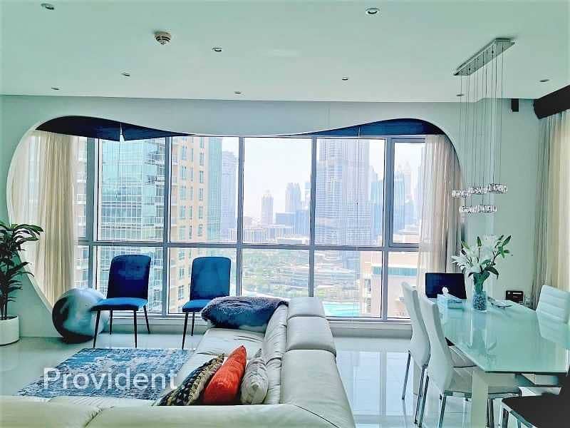 3 Fully Furnished|Burj Khalifa View|Ready to Move in