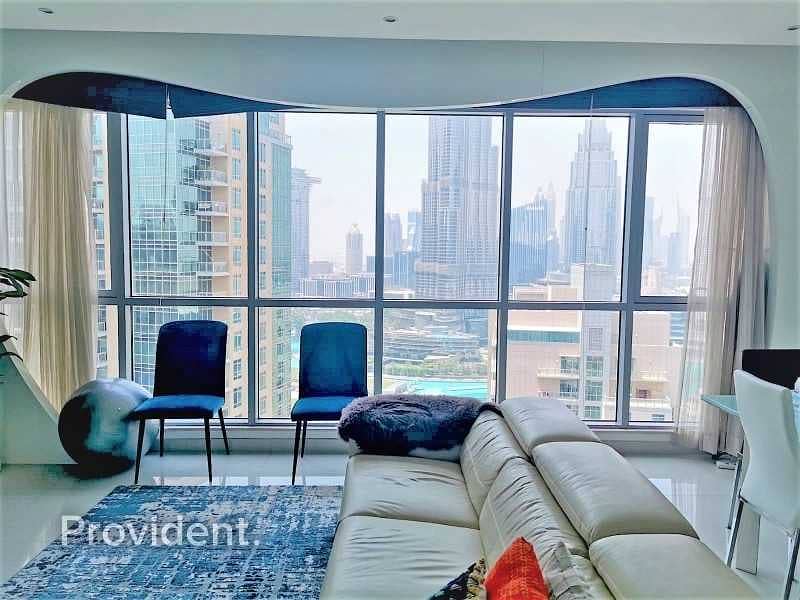 6 Fully Furnished|Burj Khalifa View|Ready to Move in