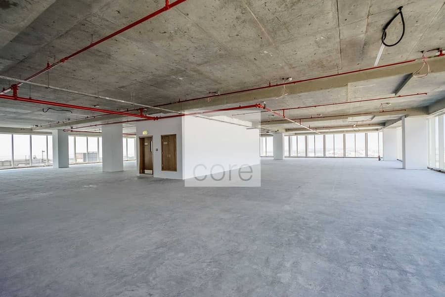 2 Shell and Core office available full floor