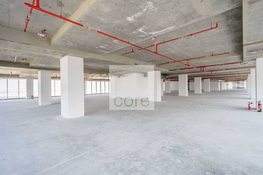 6 Shell and Core office available full floor