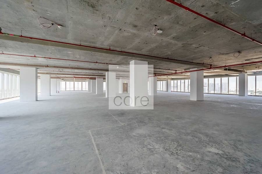 9 Shell and Core office available full floor