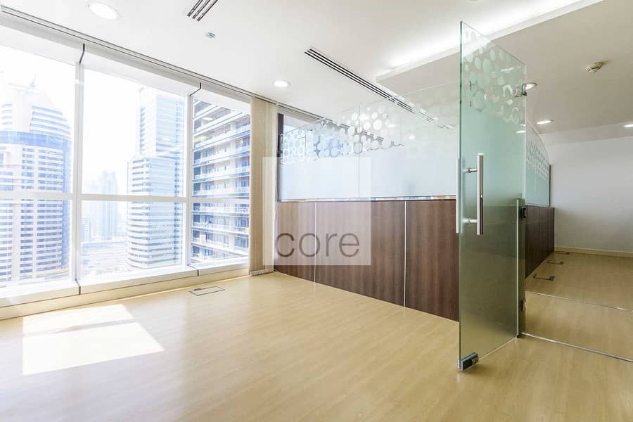 10 Fitted Office with Partitions | Mid Floor