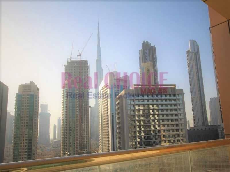 10 Burj Khalifa and Canal View | 2 Months Free | Balcony