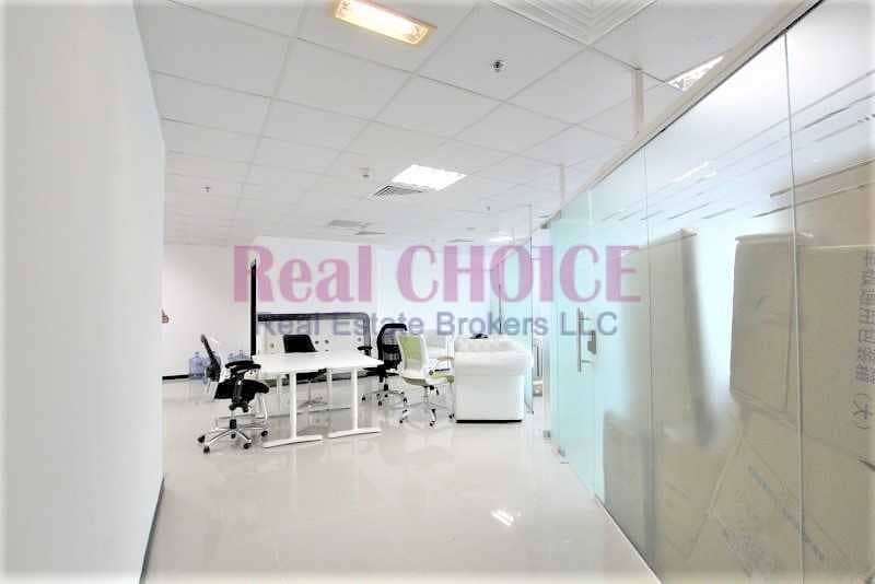 2 Fully Fitted | Unfurnished Office | High Floor