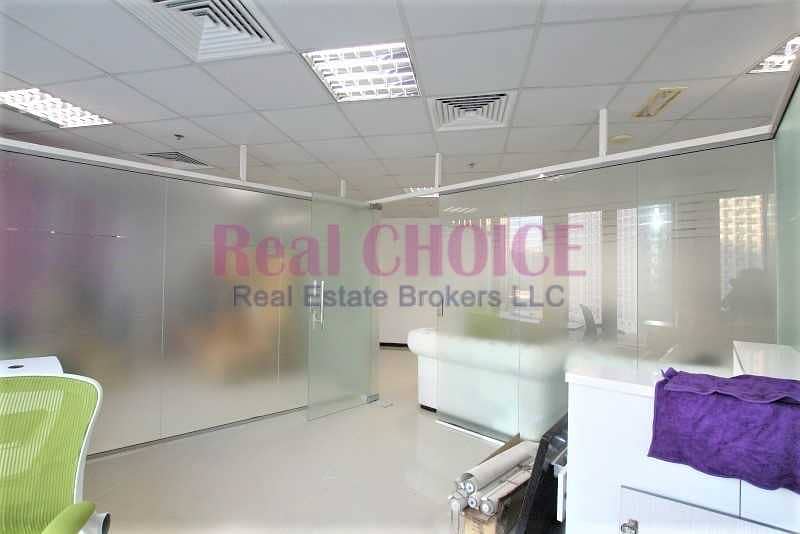 5 Fully Fitted | Unfurnished Office | High Floor