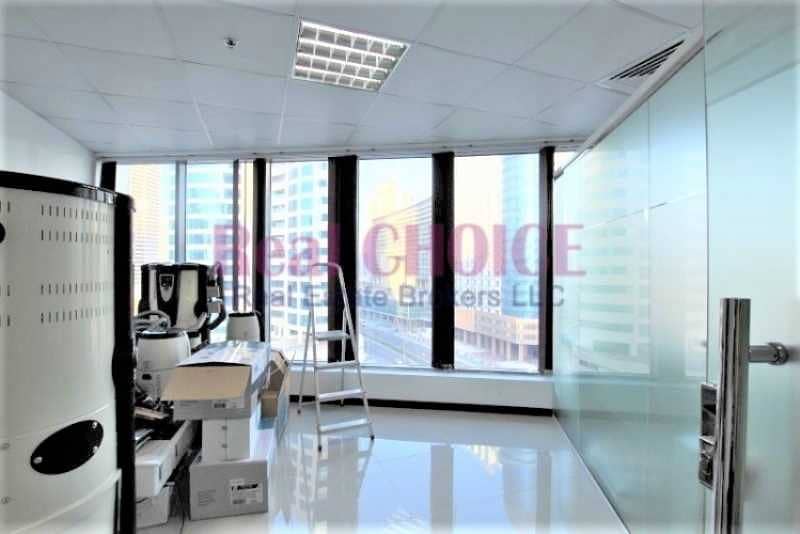 9 Fully Fitted | Unfurnished Office | High Floor