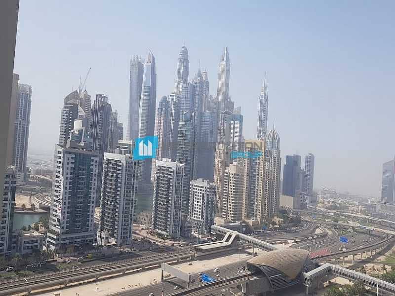 2 Semi Furnished I Sheikh Zayed View I High floor
