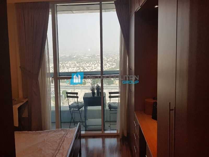15 Semi Furnished I Sheikh Zayed View I High floor