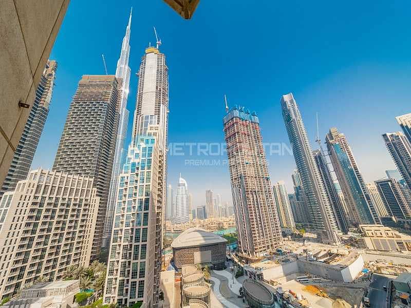 Partial Burj View | Spacious | Ready to move in|