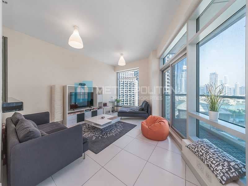 3 Partial Burj View | Spacious | Ready to move in|