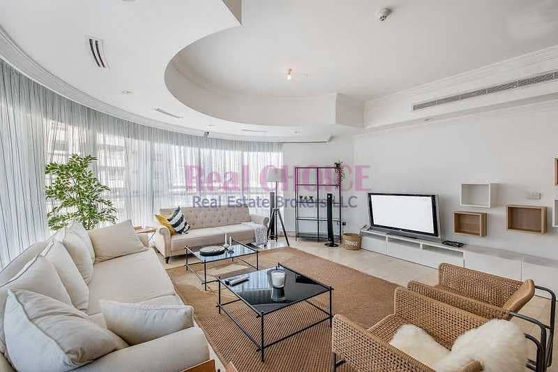 Fully Furnished | 3BR+M Apartment With Marina View