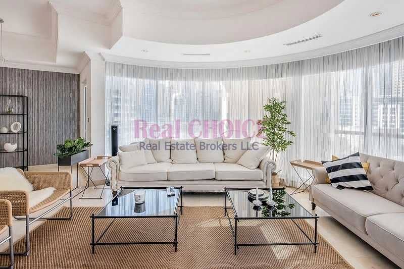 2 Fully Furnished | 3BR+M Apartment With Marina View