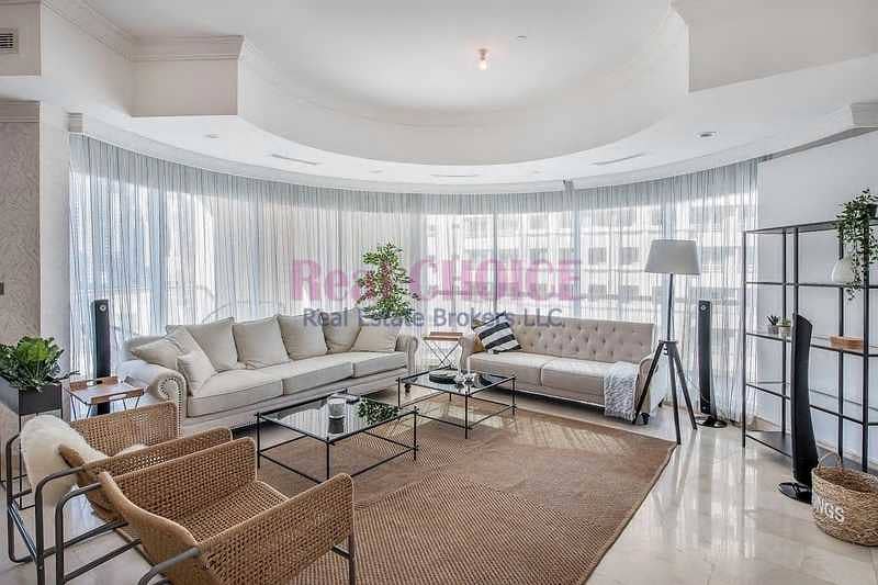 5 Fully Furnished | 3BR+M Apartment With Marina View