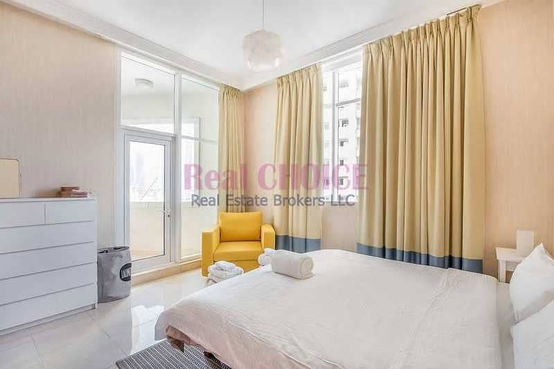 10 Fully Furnished | 3BR+M Apartment With Marina View