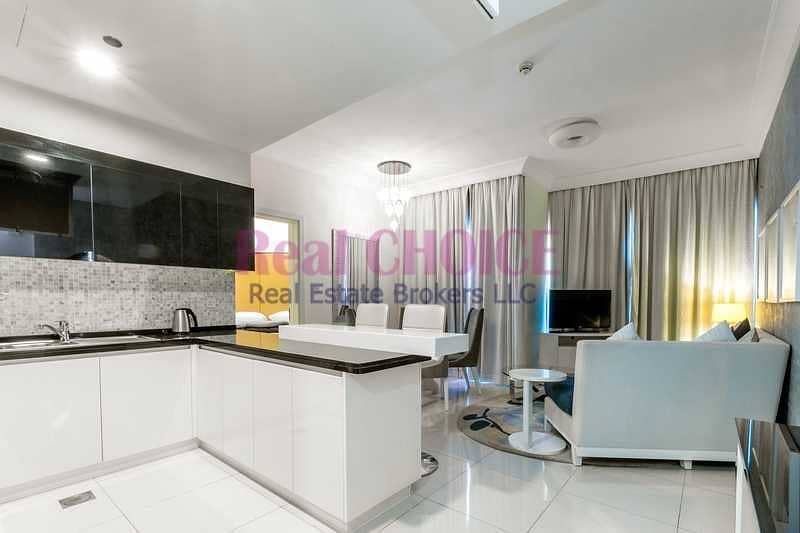 2 Amazing View|2BR Furnished Apartment|High Floor