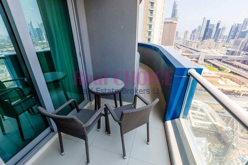 6 Amazing View|2BR Furnished Apartment|High Floor