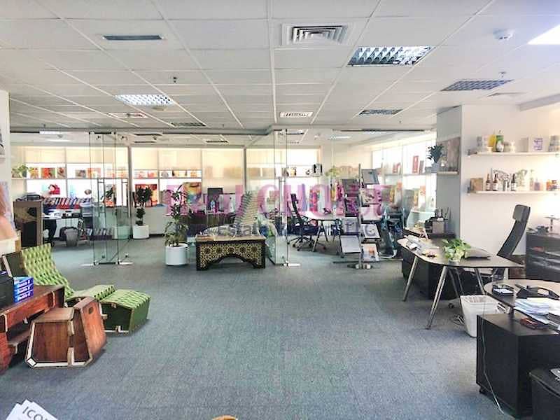 4 Fully Fitted Office With Glass partitioned|Vacant