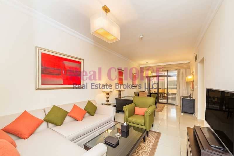 2 Fully Furnished 1BR Hotel Apartment|Near Metro
