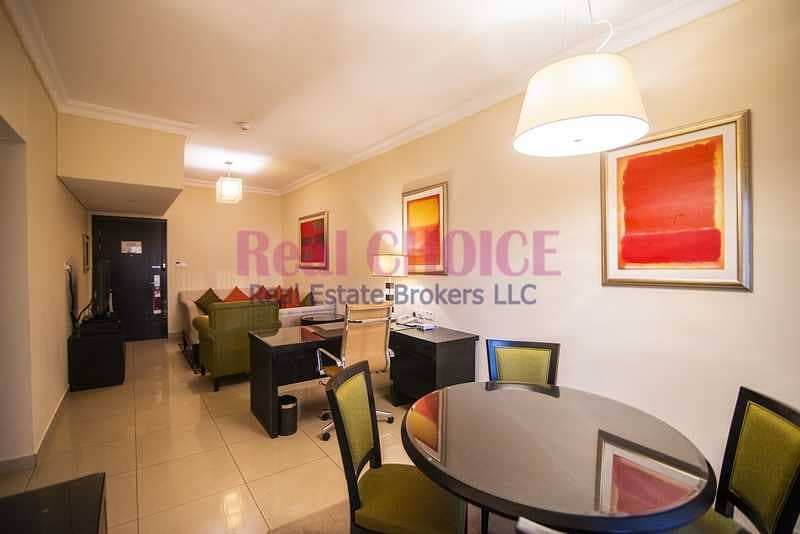 4 Fully Furnished 1BR Hotel Apartment|Near Metro