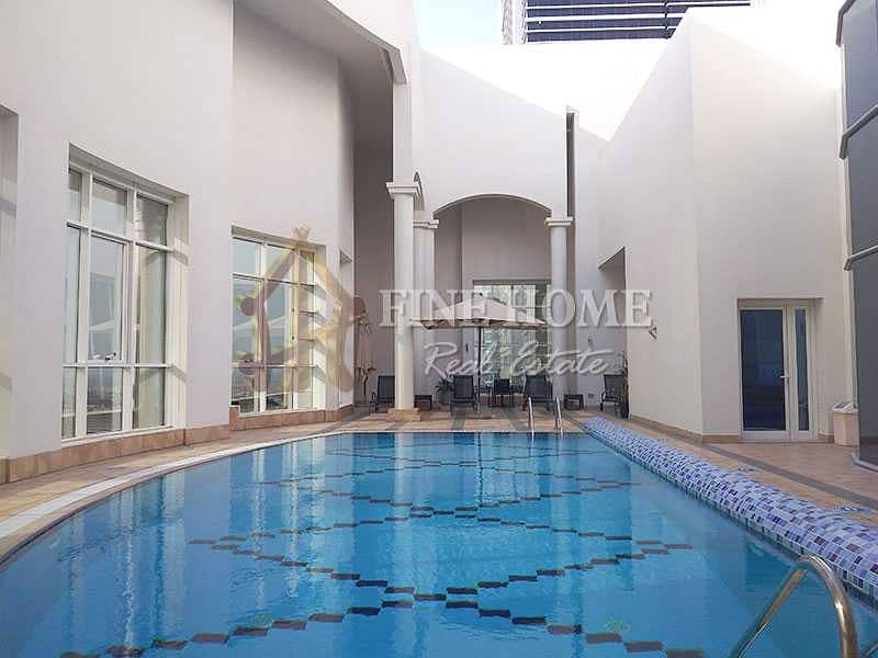 10 Stunning 3BR + Maids Rm+ Pool + Gym + Parking