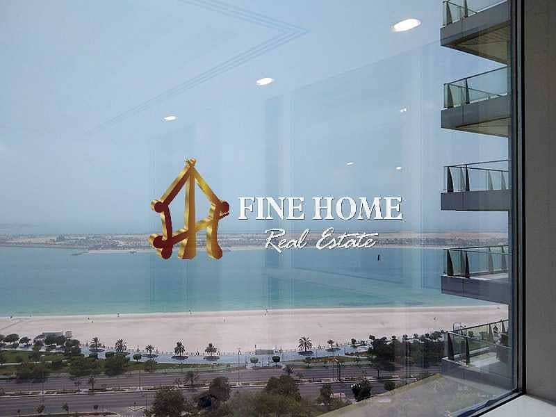 2 For Rent I Full Sea View I 4br +M + Parking+ Pool