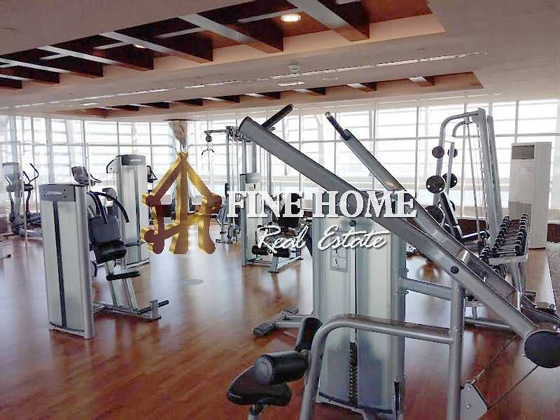7 For Rent 1 BR with Balcony |Gym| | swimming pool|