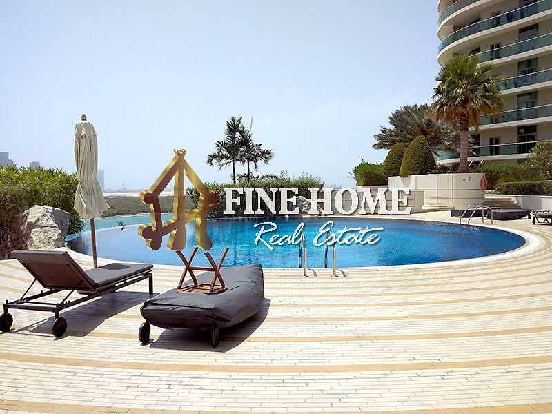 Sea View 1BR with Balcony + Kitchen Appliance Sea View 1BR with Balcony + Kitchen Appliance