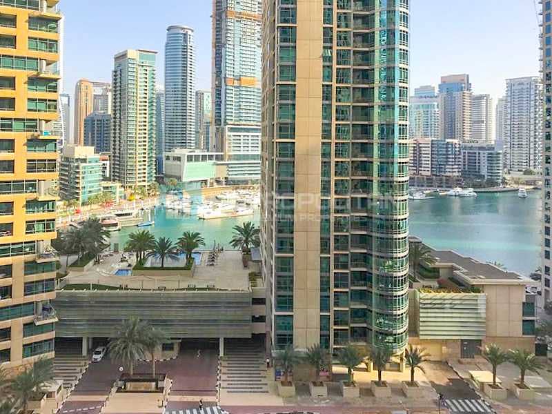 4 Full Marina View | 2 Balconies | Well Maintained