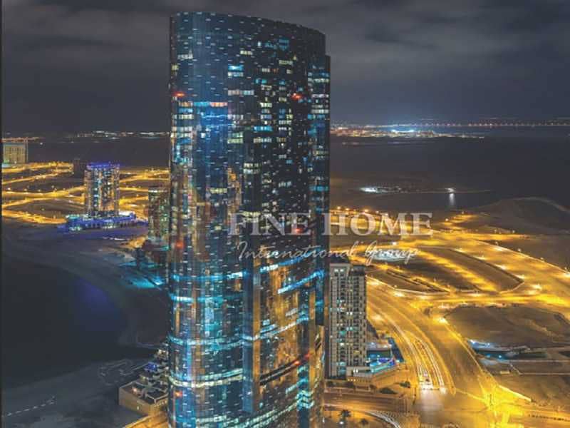 12 AMAZING HIGH FLOOR ! 1 BR WITH FULL SEA VIEW