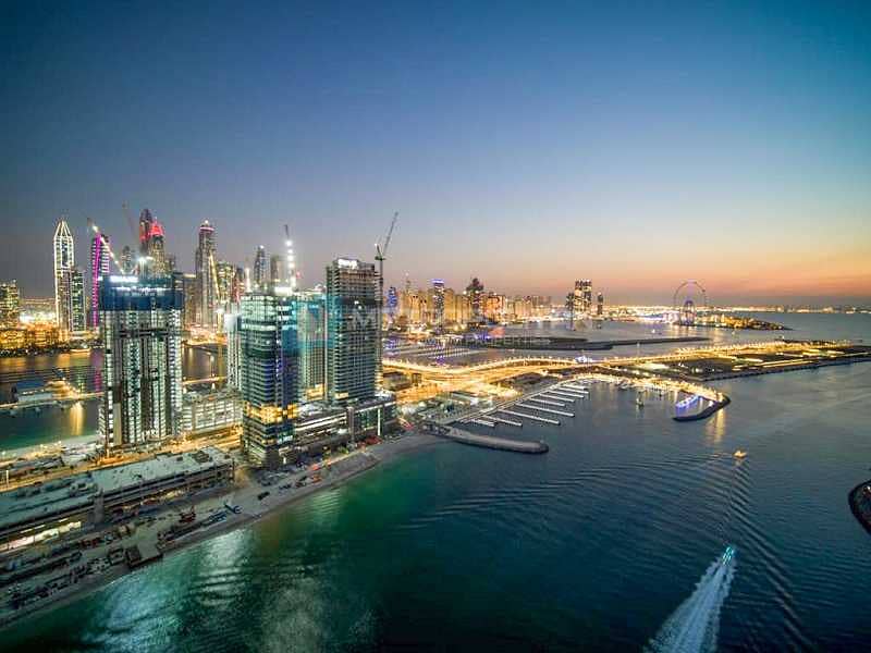 11 Magnificent View of the  Sea. Dubai Eye and Marina