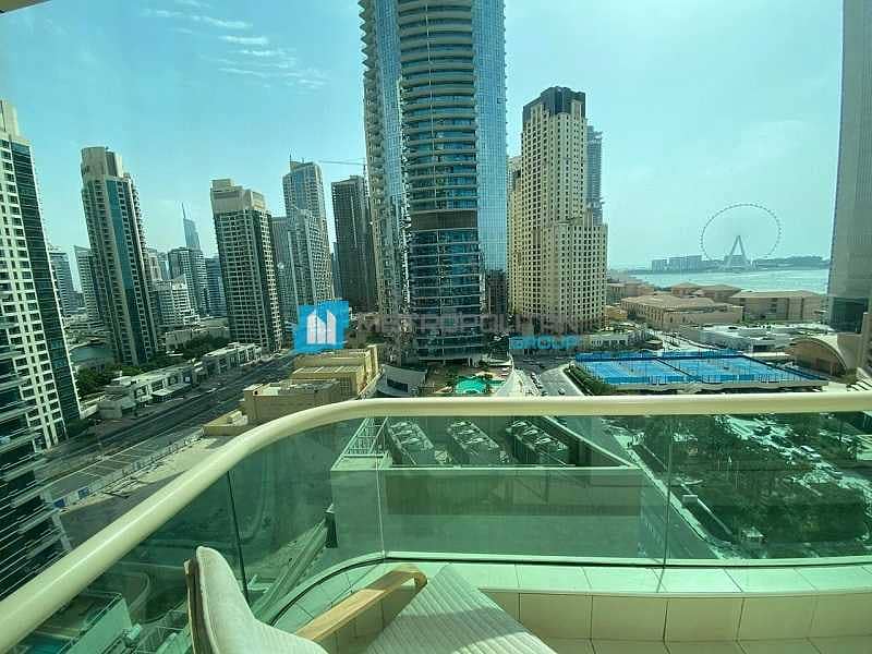 4 Fully Furnished I Mid floor I Partial sea view