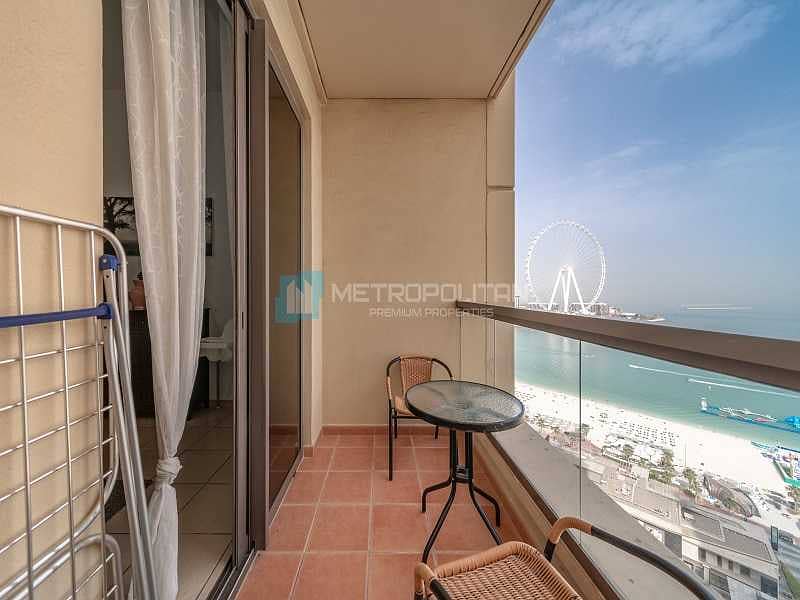 20 3BR w/ Maid | Sea and Dubai Eye view | High Floor