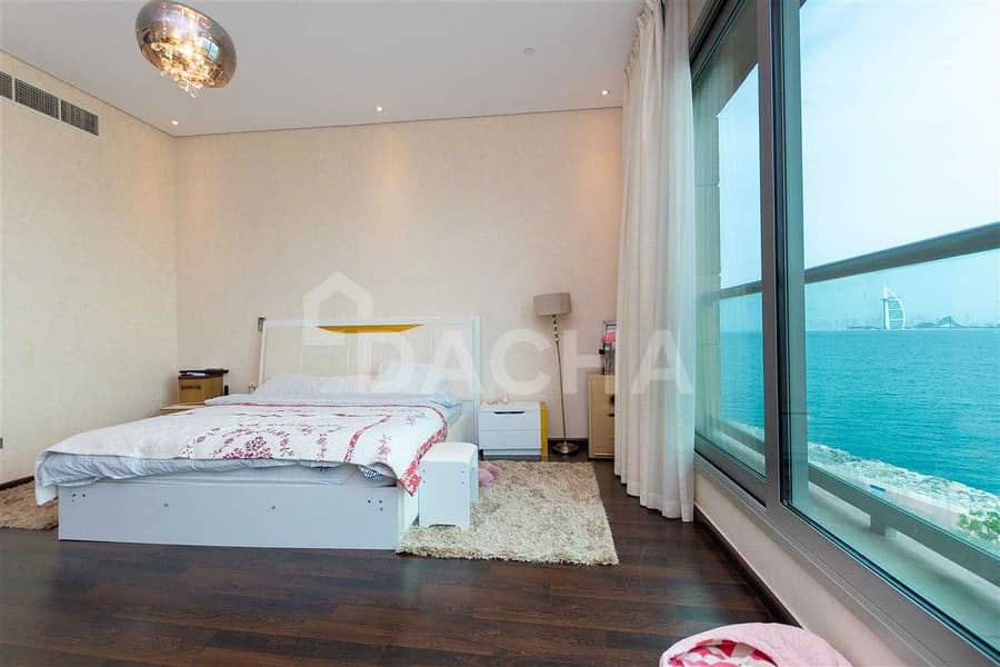 10 Full Sea View / Large 3 Bed / Dream Palm Residence