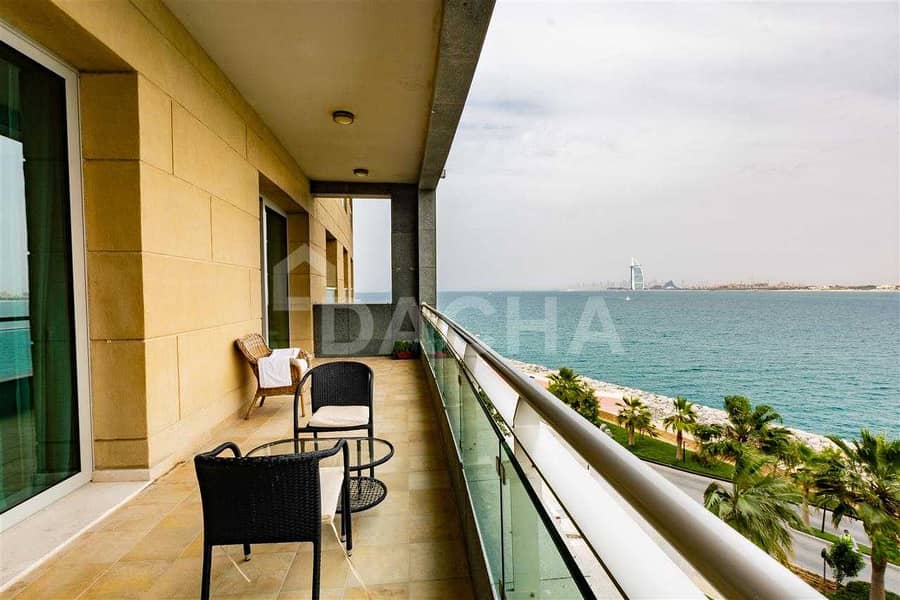 23 Full Sea View / Large 3 Bed / Dream Palm Residence