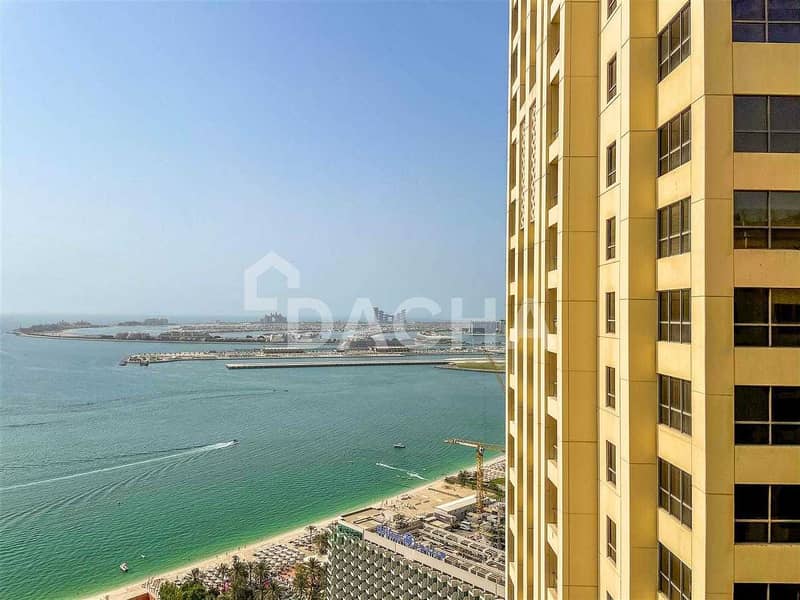 10 Palm and sea view / Unfurnished / Vacant mid-September