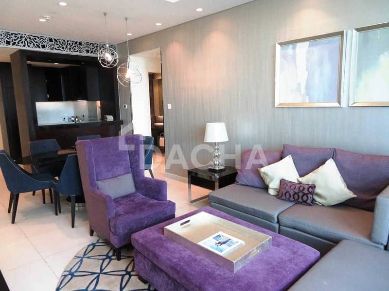 2 Fully Furnished / Burj View / Mid Floor