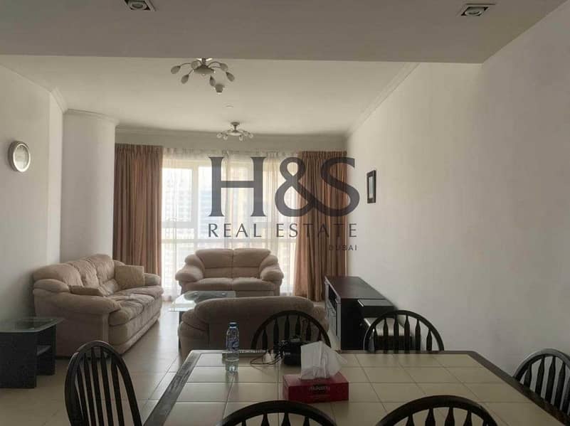 2 Lake View | Furnished 1 Bed | Close to Metro | High Floor