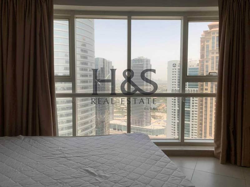 9 Lake View | Furnished 1 Bed | Close to Metro | High Floor
