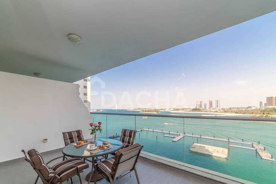 9 Stunning sea view 1br fully furnished