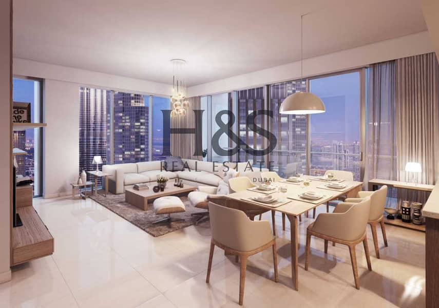 Best Offer I Stunning 3 Beds Apt  W/ Burj Khalifa View