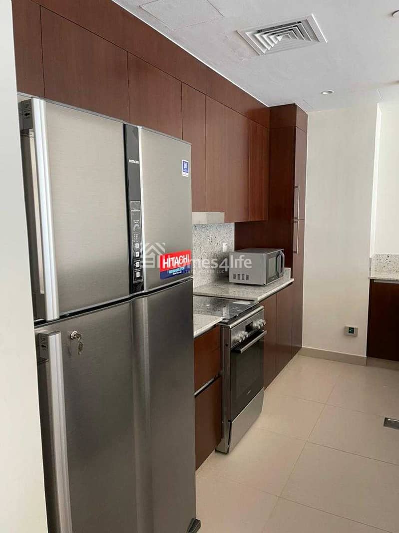 2 Brand New | Equipped Kitchen | Chiller Free | Pool & Park View