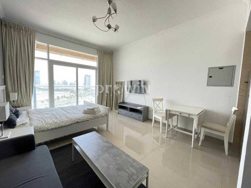 Elegant Studio Apartment |Fully Furnished | Miracle Garden Views | Upto 12 cheques!!! Elegant Studio Apartment |Fully Furnished | Miracle Garden Views | Upto 12 cheques!!!