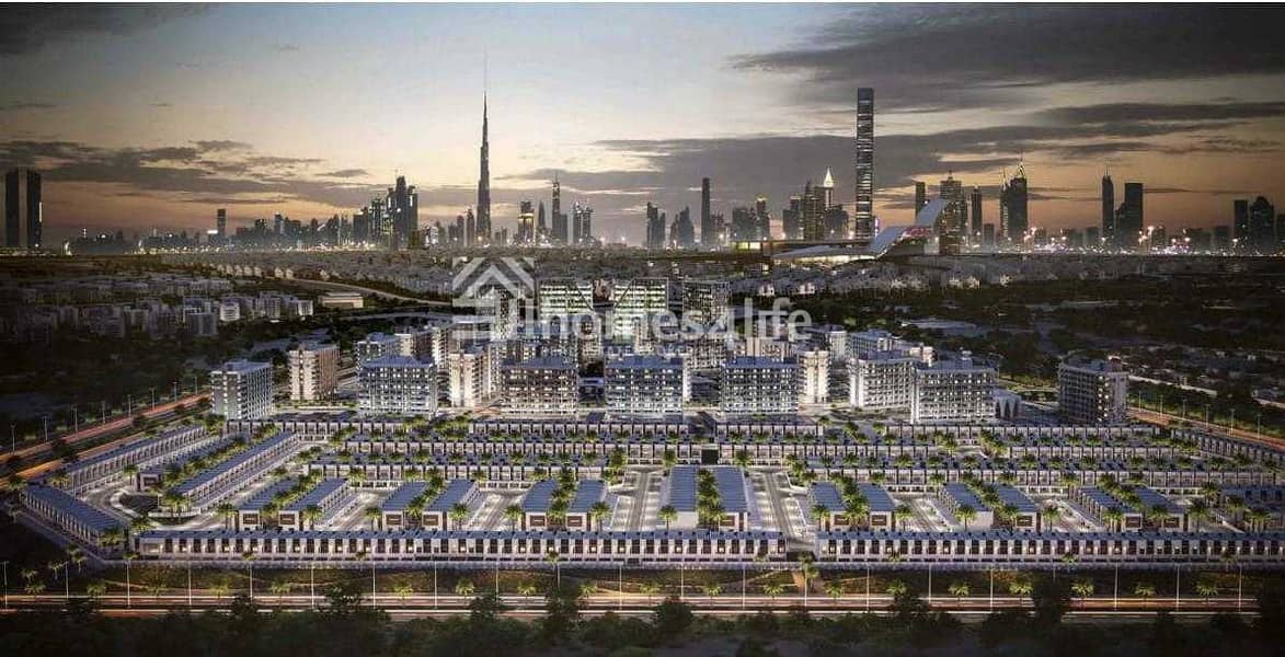 11 Dream villa in Meydan City  - Burj Khalifa View