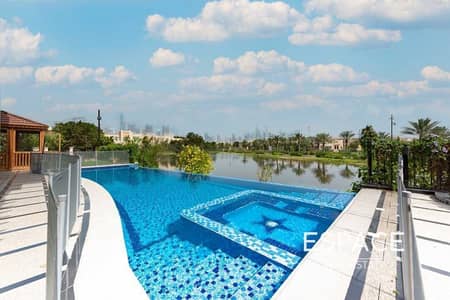 4 Bedroom Villa for Sale in Jumeirah Islands, Dubai - Lake and Dubai Marina Skyline Views | EF 4 Bedroom Villa for Sale in Jumeirah Islands, Dubai - Lake and Dubai Marina Skyline Views | EF
