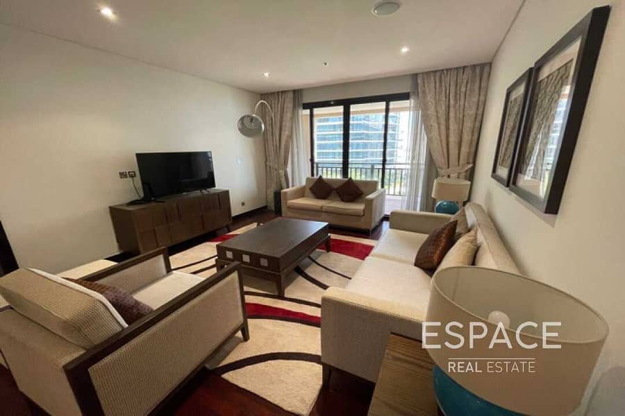 4 Park and Partial Sea View | 2 Beds | Furnished