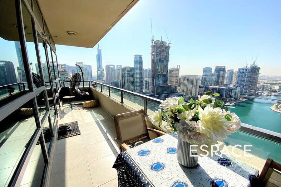 Unfurnished | Marina View | 2BR with Balcony