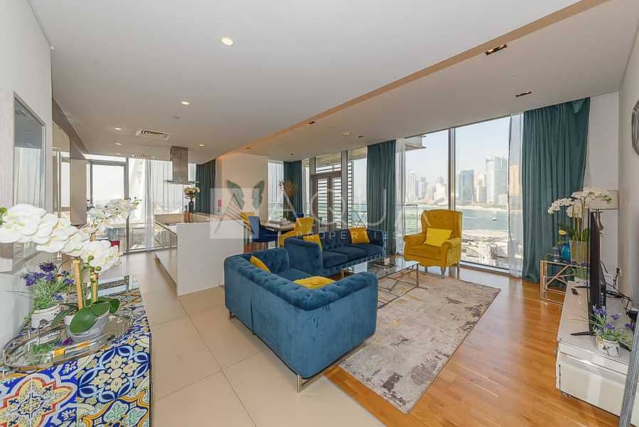 Fully Furnished high end | High Floor | Sea View