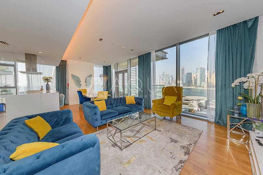2 Fully Furnished high end | High Floor | Sea View